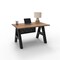 We'Re It A-Frame Writing Desk W/ Modesty Panel, 30 in D X 30 in H, 48 in W X Laminate AF4830-MOD-WAL - alternate 5